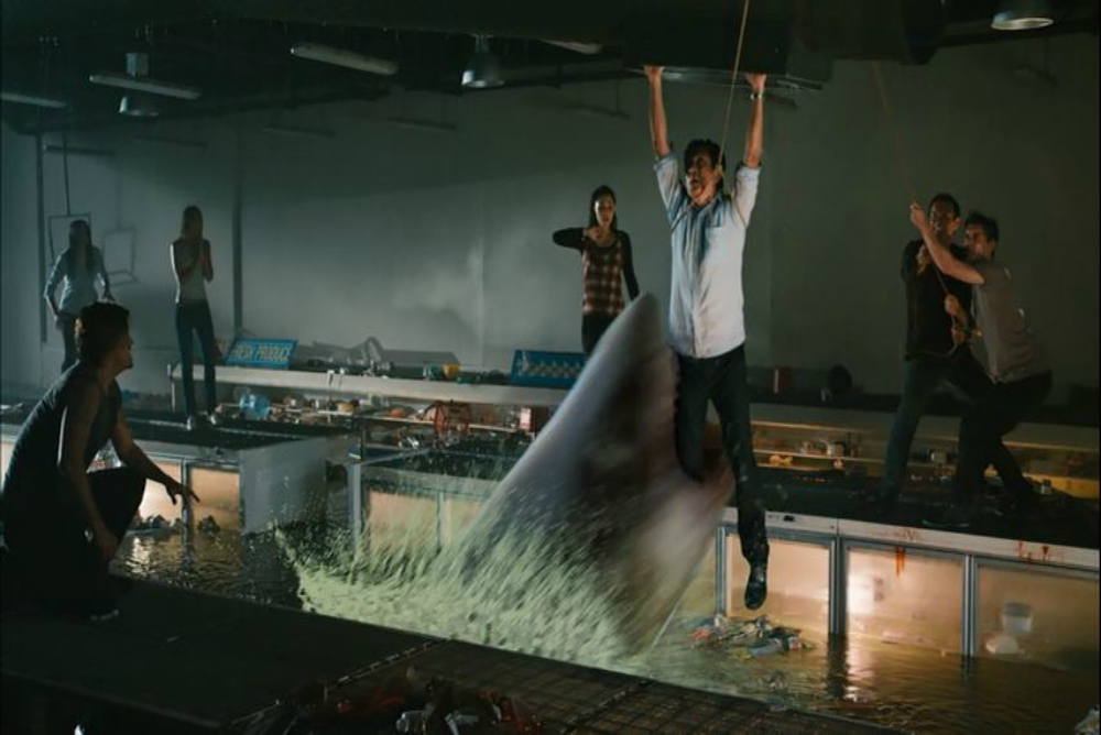 The death of heroic store owner, Jessup, played by Malaysian-born, Singaporean actor Adrian Pang